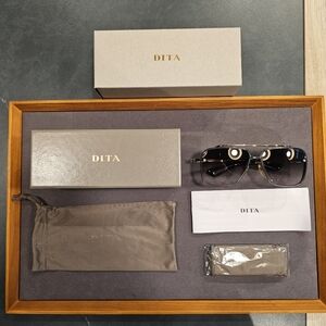 DITA MACH-SIX Black Rhodium - Yellow Gold Sunglassss